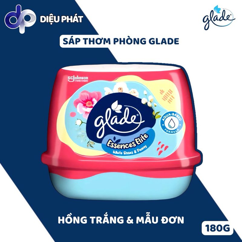 COMBO Sáp Thơm Glade 180g – 16 Hương (9 Cơ Bản, 3 Cao Cấp, 4 Hello Kitty) | Khử Mùi Thơm 30 Ngày