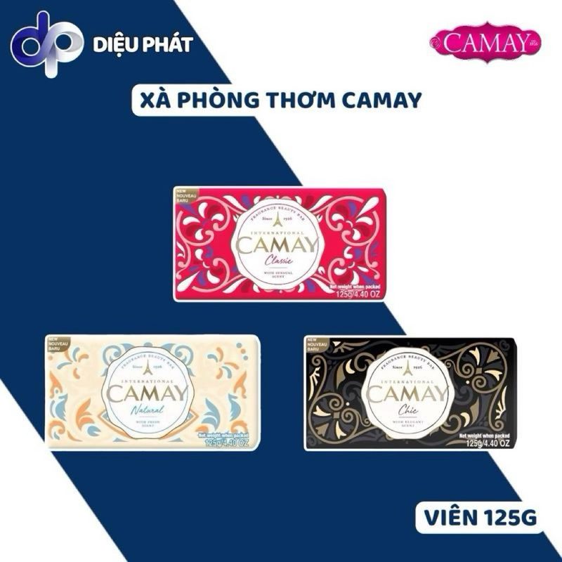 Ảnh 4 của COMBO 36 Xà Phòng Tắm Camay Thơm Lâu Hương Nước Hoa Cổ Điển Classic Chic Naturel 128G