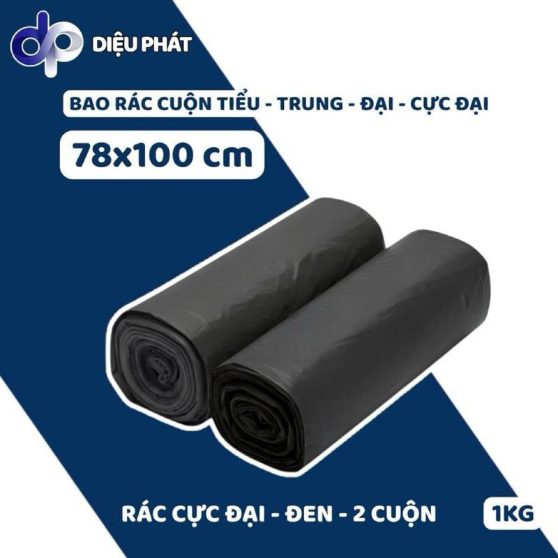 Ảnh 5 của COMBO 5 Túi Rác Cuộn Đen Và Màu Gói 1KG Dày Dặn Dai Chắc Có Đường Gân Xé Tiện Lợi Cho Gia Đình