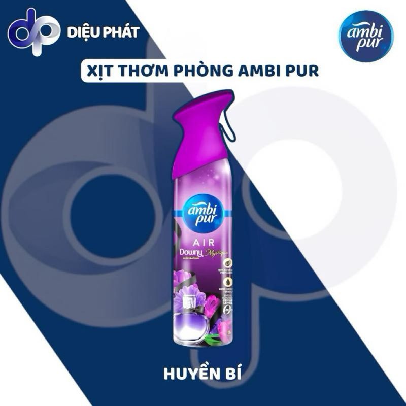 Thùng 6 Xịt Thơm Phòng Ambi Pur Hương Đam Mê/ Hạnh Phúc/ Mộng Mơ/ Huyền Bí Chai 275ML