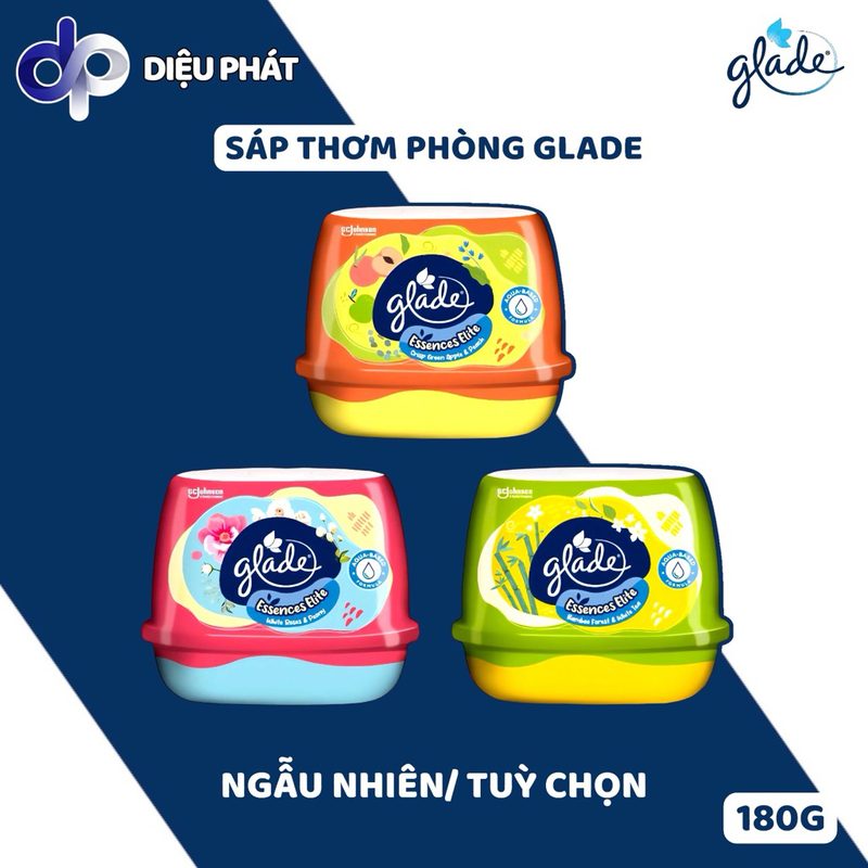 Ảnh 18 của COMBO Sáp Thơm Glade 180g – 16 Hương (9 Cơ Bản, 3 Cao Cấp, 4 Hello Kitty) | Khử Mùi Thơm 30 Ngày