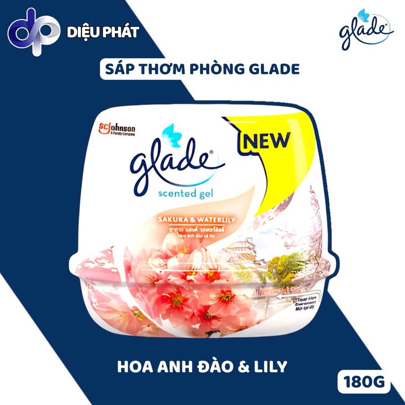 Ảnh 5 của COMBO Sáp Thơm Glade 180g – 16 Hương (9 Cơ Bản, 3 Cao Cấp, 4 Hello Kitty) | Khử Mùi Thơm 30 Ngày